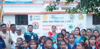 खसाळा गावात ‘स्वच्छता ही सेवा’ अभियानांतर्गत महा श्रमदान